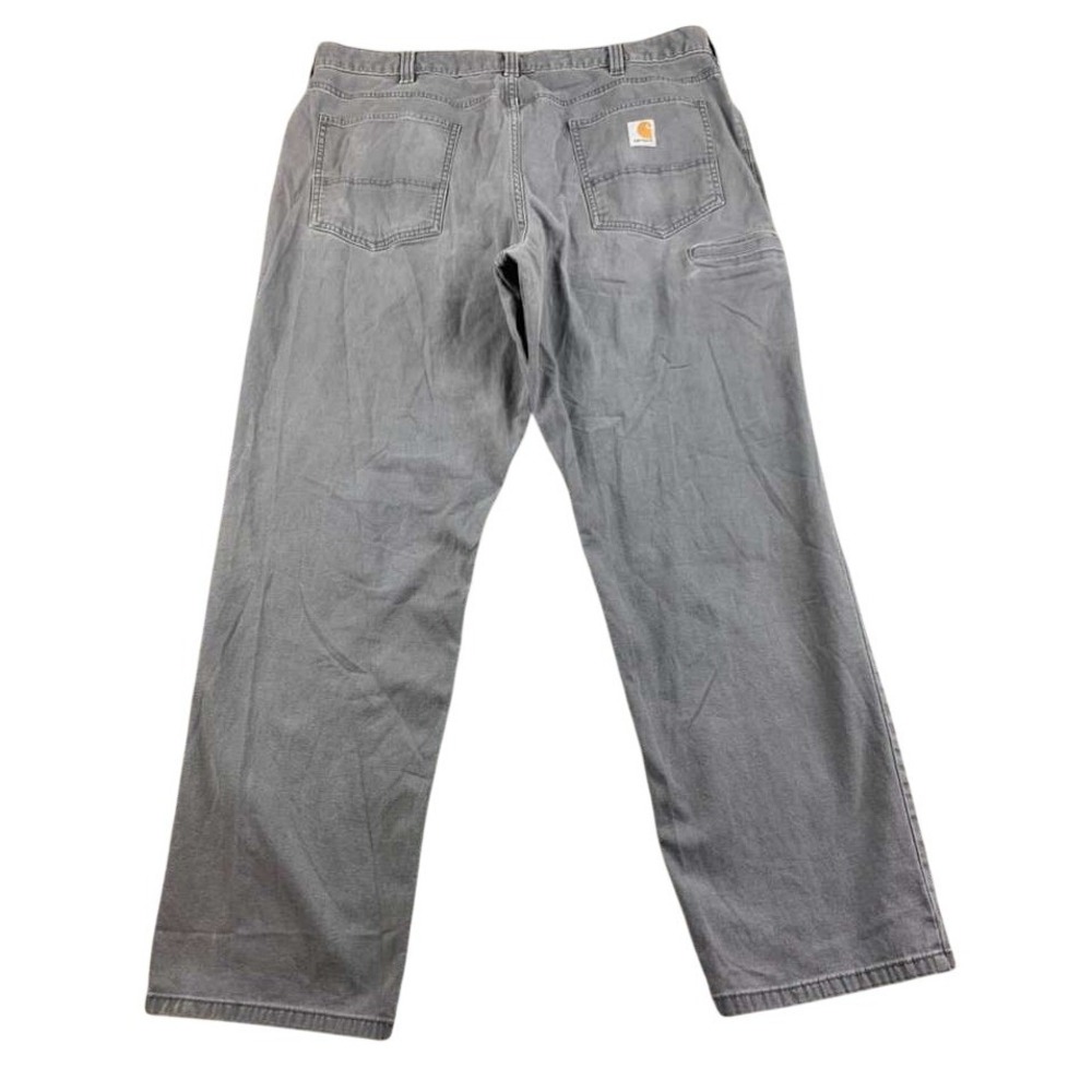 Carhartt Pants Men 40x32‎ Gray Rugged Flex Rigby Relaxed Stretch Workwear 102517